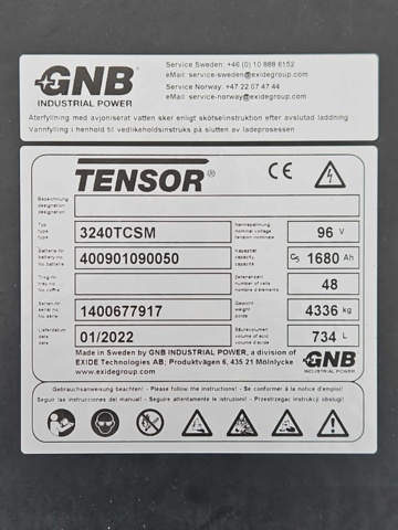 1444816-22 Eltruck (Heavy Duty) – Semax P60HT-E – i nyskick