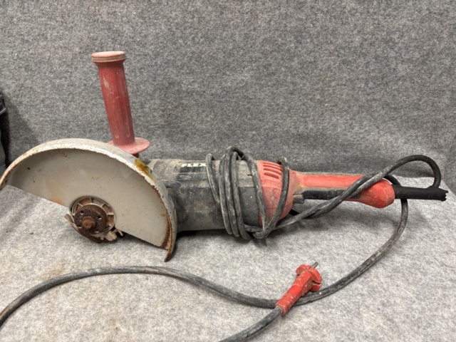 1410868-9 Samling med elmaskiner - Flex, Milwaukee, Runsven m.fl.