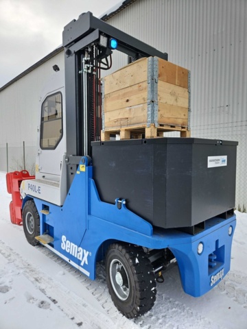 1444819-10 Semax P40L-E Eltruck med pappersklämma – 2020