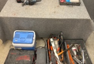 1410871 Verktyg och kylbox - Bosch, Milwaukee, Biltema m.fl.