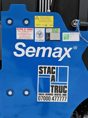 1444821-14 Eltruck – Semax P35L-E med gaffelaggregat