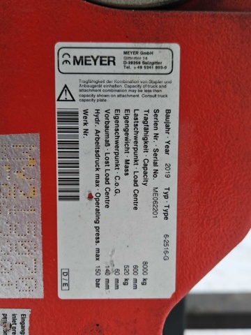 1444821-23 Eltruck – Semax P35L-E med gaffelaggregat