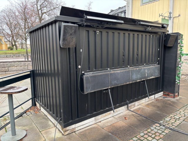 1468990-22 Barcontainer från Foco med invändig utrustning