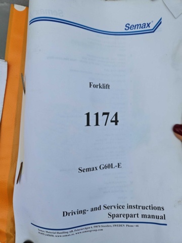 1444821-44 Eltruck – Semax P35L-E med gaffelaggregat