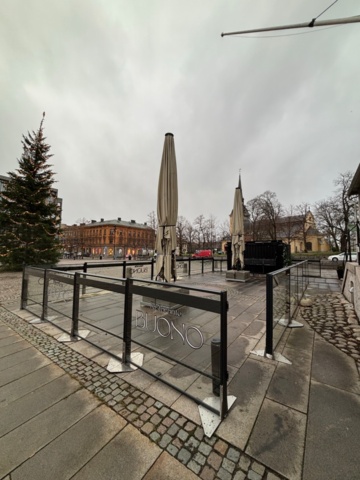 1468991-2 Glasade vindskyddspaneler (höj-/sänkbara) x18 sektioner - Svalson