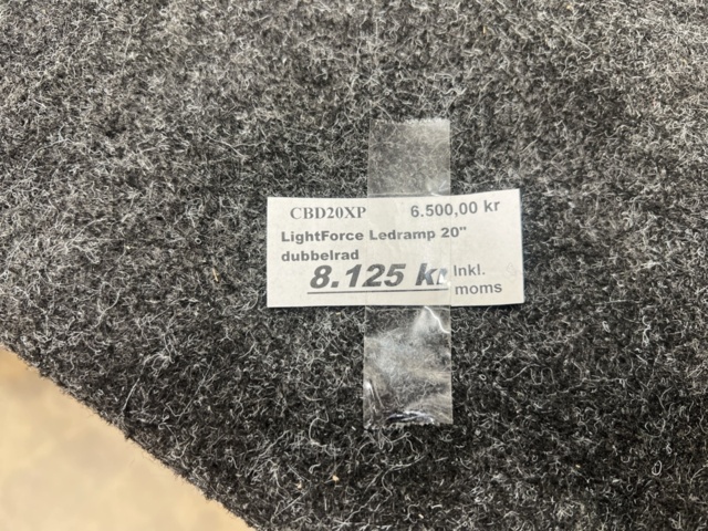 1468734-6 LEDramp 20" LightForce CBD20XP