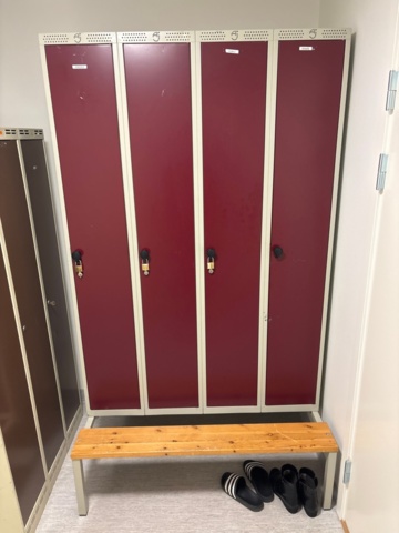 1410873-2 Omklädningsskåp 2 st