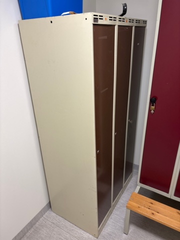 1410873-3 Omklädningsskåp 2 st