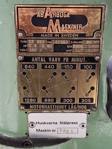 1444824-5 Radialborrmaskin - Arboga ER825