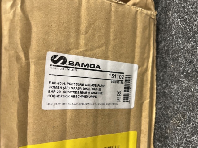 1468756-4 Smörjpump manuell 12-20kg