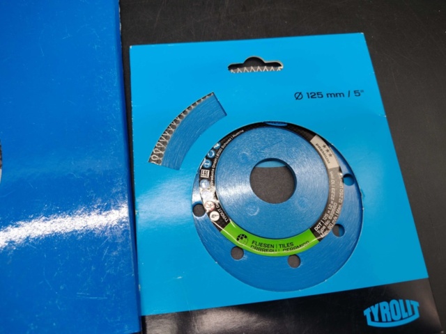 1465835-5 Diamantkapskivor, 9 st – Tyrolit, blandade diametrar, universal