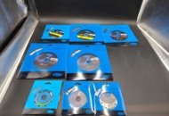 1465836 Diamantkapskivor, 9 st – Tyrolit, blandade diametrar, universalskärning