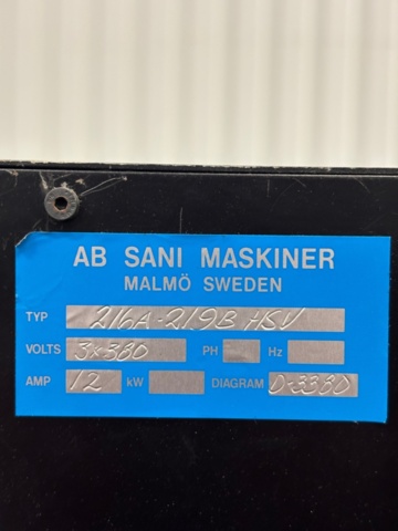 1410891-13 Helautomatisk persiennmaskin med tillbehör - Sani Maskiner