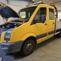 1444831-1 Crane truck - Volkswagen Crafter Chassis Double Cab 50 2.5 BlueTDI CR Manual, 163hp -2010