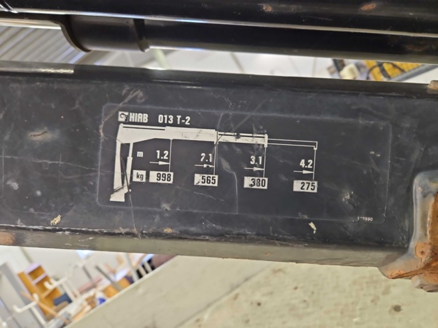 1444831-11 Crane truck - Volkswagen Crafter Chassis Double Cab 50 2.5 BlueTDI CR Manual, 163hp -2010