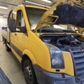 1444831-16 Crane truck - Volkswagen Crafter Chassis Double Cab 50 2.5 BlueTDI CR Manual, 163hp -2010