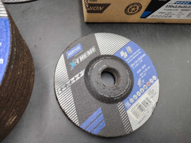 1465841-5 Kapskivor, 76 st – Norton, blandade dimensioner, för stål och rostfritt