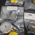 1465843-2 Manometrar och adaptrar, 10 st – hydraulik, tryckmätning, blandade anslutningar