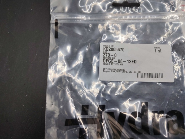 1465843-3 Manometrar och adaptrar, 10 st – hydraulik, tryckmätning, blandade anslutningar