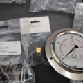 1465843-9 Manometrar och adaptrar, 10 st – hydraulik, tryckmätning, blandade anslutningar