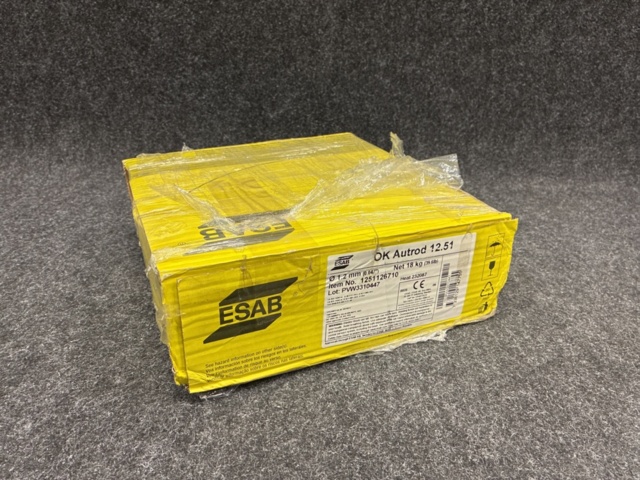 1471010-1 Welding wire ESAB OK Autrod 12.51, 1.2mm - 18kg
