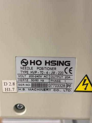 1410897-3 Industrisymaskin med tillbehör - HO HSING HVP-70-4-JM-220