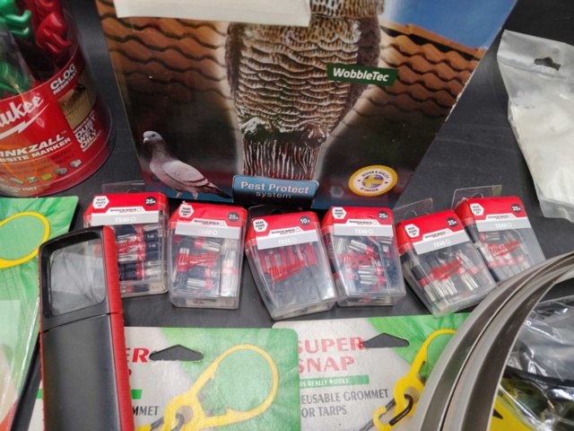 1465844-4 Blandat bygg- och förbrukningsmaterial – diverse tillbehör