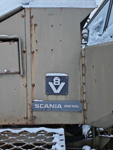 1444833-11 Snow blower with cab and engine - Scania Snow blower 77