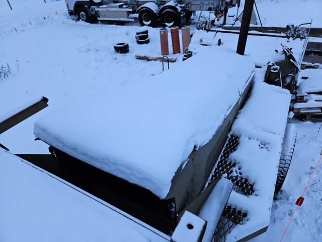 1444833-22 Snow blower with cab and engine - Scania Snow blower 77