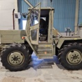 1444834-4 Traktor med plogfäste - Mercedes Benz MB-Trac 800 -1980