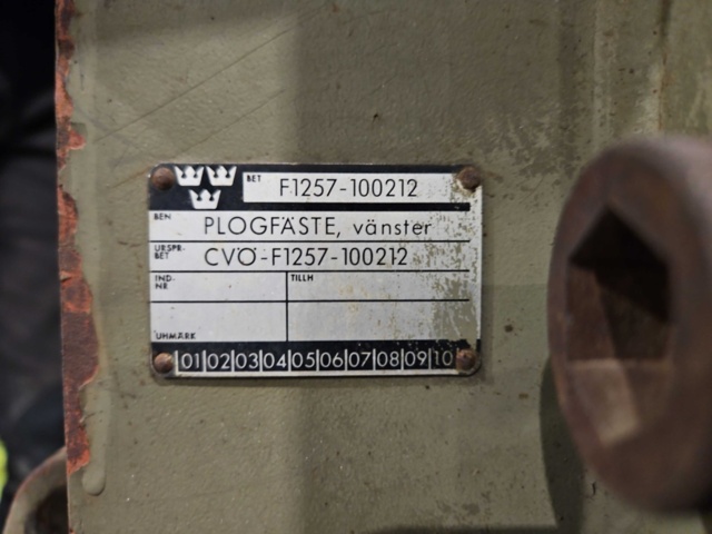 1444834-13 Traktor med plogfäste - Mercedes Benz MB-Trac 800 -1980