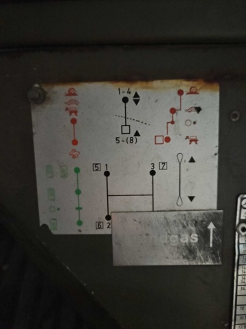 1444834-20 Traktor med plogfäste - Mercedes Benz MB-Trac 800 -1980