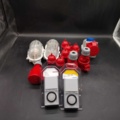 1465845-1 Elmaterial, ca 15 st – industrikontakter, timers, armaturer
