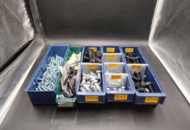 1465849 Sexkantsbult, parti – blandade dimensioner, stål, obehandlat/elförzinkat