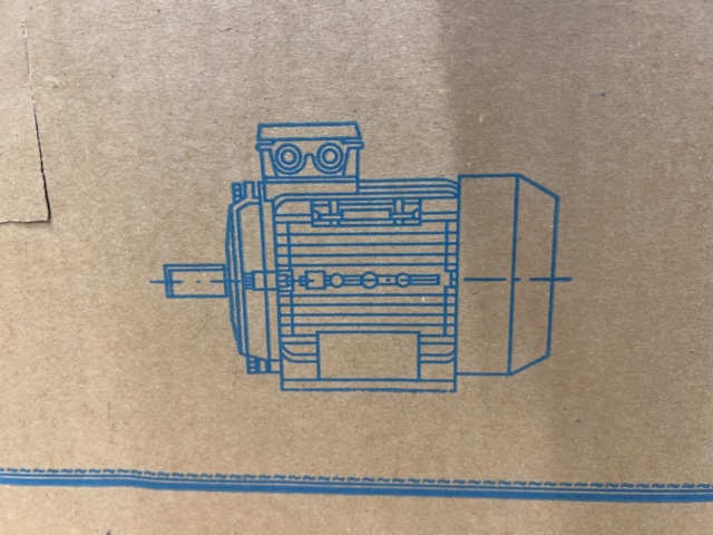 1471083-7 3-phase motor Busck T3A132SA-2 5.5kw 2800t/m 400/690V B3
