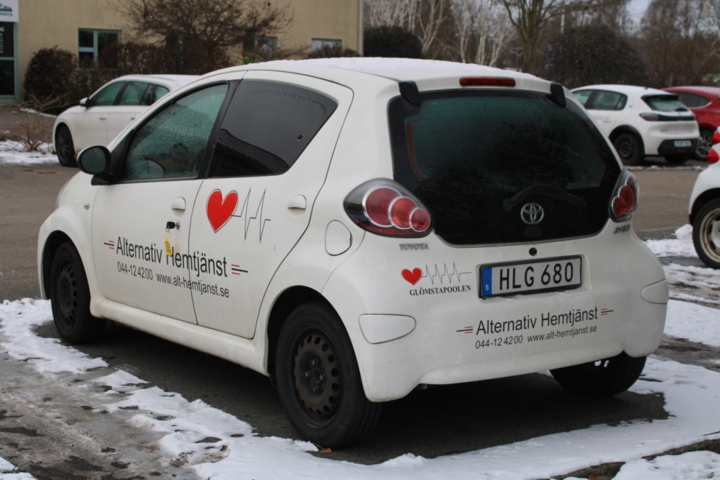 1468937-4 Toyota Aygo 5-dörrar 1.0 VVT-i Manuell, 68hk, 2014 rep. objekt (HLG680)