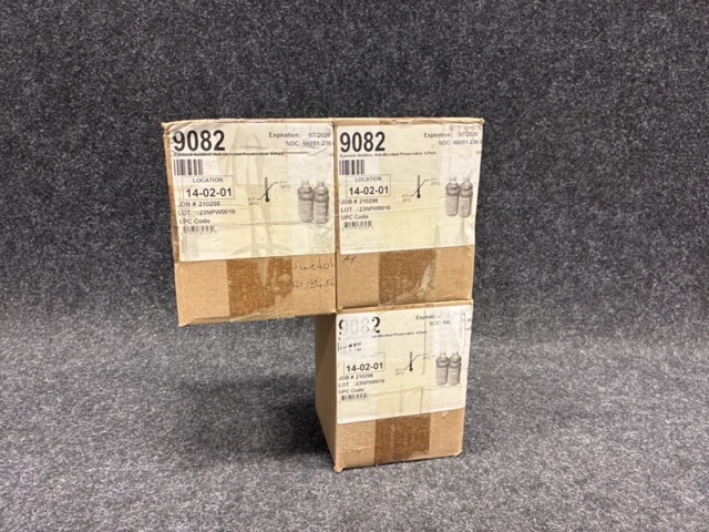 1472224-2 12 pcs Antibacterial agent for Haws portable eyewash models, 236 ml