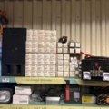1457436-2 Collection of various electrical products - lamps, LED lighting, inverters, etc.