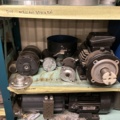 1457437-18 Collection of various pumps - hydraulics, component parts, etc.