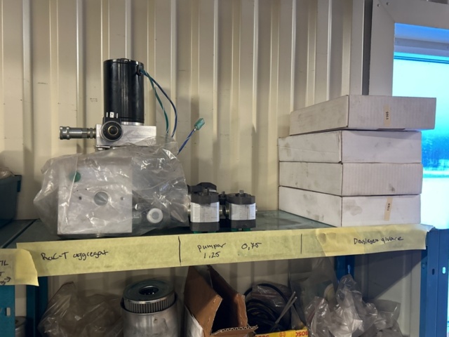 1457440-2 Lot of parts and documentation for RAC-T units