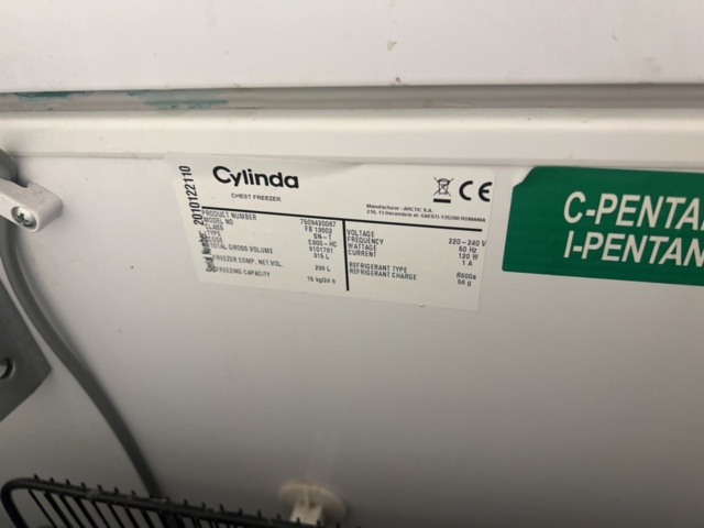 1469512-4 Frysboxar 2 st - Cylinda C300-HC