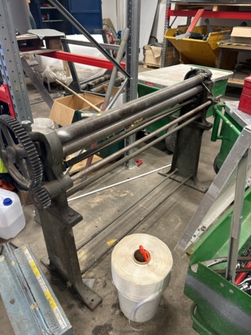 1470147-4 Manuell plåtvals - E. Thorssin Etma