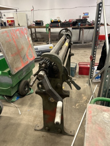 1470147-6 Manuell plåtvals - E. Thorssin Etma