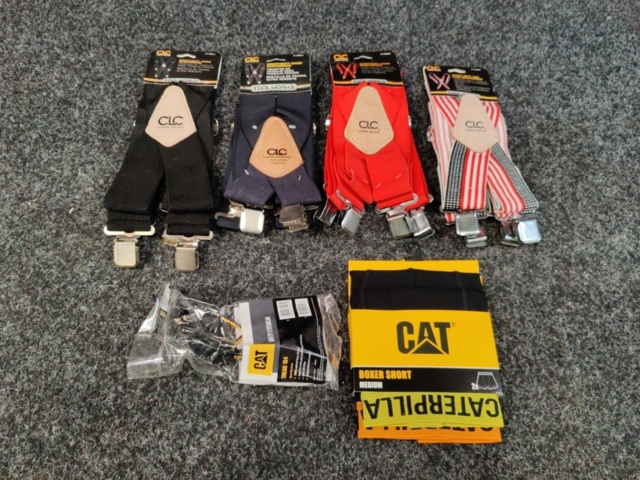 1468687-1 Suspenders, underpants and goggles