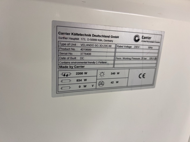 1469528-7 Kylmontrar 3 st - Carrier, Wica, Costan