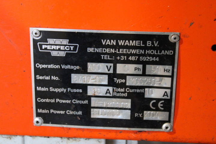 1470716-16 Sorteringsmaskin för frukt Van Wamel 2004