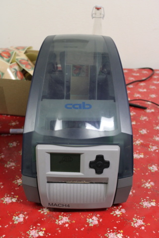 1470732-3 Etikettskrivare med upprullare - Cab MACH4/200B