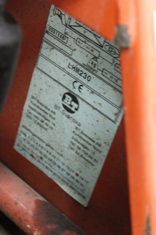 1470739-3 Palldragare BT 2,3 ton