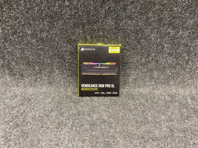 1467322-2 Ram memory Corsair Vengeance RGB PRO SL DDR4 3200Mhz 32GB (black)