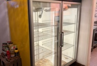 1470766 Arneg double fridge with glass door
